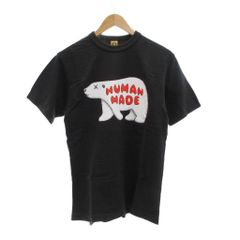 希少デザイン】ヒューマンメイド Tシャツ シロクマ ポーラーベア 白 S