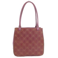 3F 【SAVOY】サボイ トートバッグ 総柄 昭和レトロ ヴィンテージ 