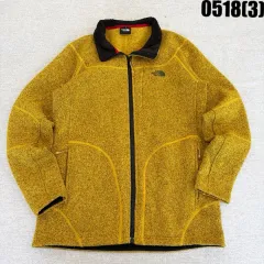 THE NORTH FACE ザノースフェイス 黄色 フリース ジップアップ ジャケット M 0518のサムネイル
