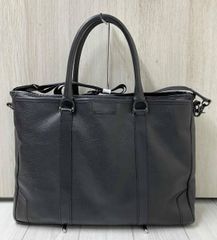 未使用✨輪怐 Lin-ku ビジネスバッグ ショルダーバッグ 黒 2way 牛革