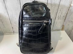 新品同様 定価53.9万 池田工芸 クロコダイル ボディバッグ ボイジャー