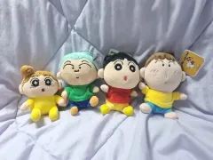 クレヨンしんちゃん、ひまわり、ボーちゃん、マサオくん ぬいぐるみ キーリング ぬい まとめ 4点