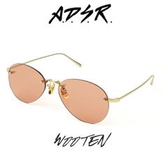 美品】 ADSR WOLFF 01 クリアレンズ 度無し GOLD 付属品付き - メルカリ