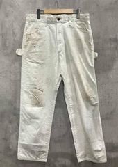 Dickies 白 ペインターパンツ ペンキ w38 山田蓮 バイカー アメカジ