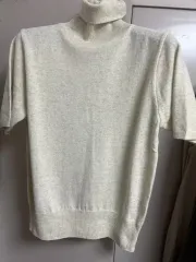 新品 都市そしてレディース ドゥクニョ 半袖タートルネック ニット SIE UMER