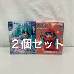 未開封 初音ミク シナモンロール ホワイトドレスver シャアザクぐるみ 初音ミクver SEGA BANPRESTO フィギュア 2個セット LF5A22 f107