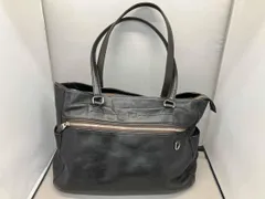 TAKEO KIKUCHI タケオキクチ トートバッグ 牛革 本革 ブラック 