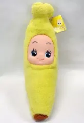 中古】ぬいぐるみ キューピー(イエロー) カラフルバナナぬいぐるみ
