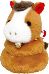 【中古】ぬいぐるみ うまもっち(茶/2026年) ぬいぐるみ 「干支ぬいぐるみ」のサムネイル