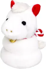【中古】ぬいぐるみ うまもっち(白/2026年) ぬいぐるみ 「干支ぬいぐるみ」のサムネイル