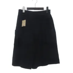 コムサデモード COMME CA DU MODE タグ付き ハーフパンツ 無地 黒 ブラック 9 ■FF