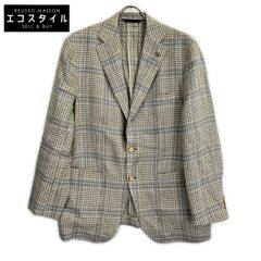 定価26万】Belvest JACKET IN THE BOX ブルー リネン - メルカリ