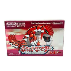 Nintendo ニンテンドウ ゲームボーイアドバンス ソフト GBA ポケットモンスター ルビー 最初期ロット