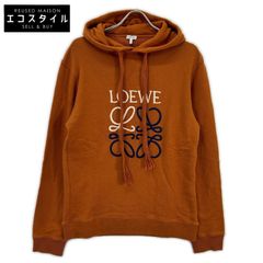 極美品 LOEWE ロエベ バックアナグラムロゴ フーデッドオーバー 長袖シャツ LOEWE ロエベ バックアナグラムロゴ フーデッドオーバー長袖シャツ
