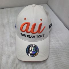 au TGR TEAM TOM'S キャップ スーパーgt - メルカリ