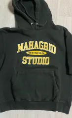 MAHAGRID マハグリッド スタジオ WHO フードTシャツ 緑 mのサムネイル