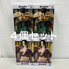 미개봉 ONE PIECE 원피스 grandista 로로노아 조로 Ⅱ 보아 핸콕 BANPRESTO 피규어 4개 세트 LF5A25 f099