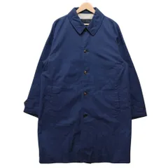 VISVIM ビズビム 品番 0122205013021 HERGE TT COAT ハージコート ステンカラーコート ネイビー サイズ 3 正規品 / 36326のサムネイル