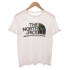 m2271 ㋳ THE NORTH FACE Tシャツ ホワイト系L - メルカリ