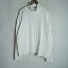 Steven Alan スティーブアラン SMOOTH LOOSE TURTLE NECK LONG SLEEVE タートル ネック 長袖 Tシャツ ロンT 8112-241-0155 白 L 3107Q★4のサムネイル