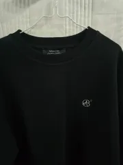 アンダースンベル ブラック スウェット Tシャツのサムネイル