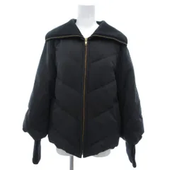 ハッシュパピー Hush Puppies 美品 ダウンジャケット ブルゾン L 黒 ブラック キルティング /YF ■ECF004のサムネイル