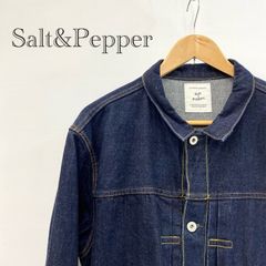 Salt&Pepperソルトアンドペッパー 1st デニムジャケット 濃紺 赤耳 Salt&Pepperソルトアンドペッパー 1st デニムジャケット 濃紺 赤耳