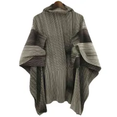 オムプリッセイッセイミヤケ HOMME PLISSE ISSEY MIYAKE 美品 24AW RB_ALL OVER PLEATS プリーツ シャツ カットソー 半袖 変形 HP43JK951 グレー系 2 ■SK