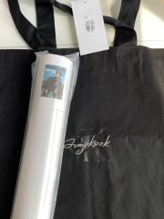 非売品☆Calvin Klein ジョングク キャンバスバッグ&ポスター➂ - メルカリ