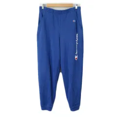 チャンピオン CHAMPION 90s ビンテージ パンツ スウェット ロゴ XL 青 ブルーのサムネイル