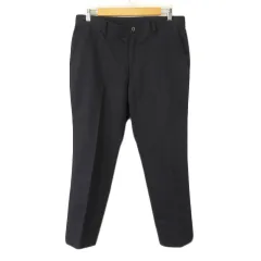 マンシングウェア MUNSINGWEAR ノータックストレッチパンツ 88 紺 ネイビーのサムネイル