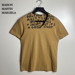 MARTIN MARGIELA 2004AW エイズTシャツ ブラック×ゴールド - メルカリ