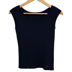 美品/イタリア製/定価5万✨ FOXEYノースリーブニット M フレンチ