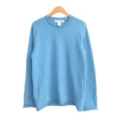 コムデギャルソンシャツ COMME des GARCONS SHIRT ウールニット セーター 長袖 ロールネック FP-N007 青 ブルー Mのサムネイル