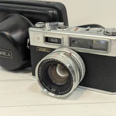 【塩】YASHICA ヤシカ エレクトロ35 フィルムカメラ レンジファインダーカメラ 速写ケース付き【23825MO】G09のサムネイル