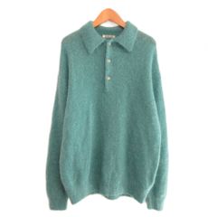 AURALEE オーラリー モヘア ニット ポロ ポロシャツ 5 - メルカリ