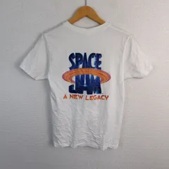 GU SPACE JAM スペースジャム Tシャツ バックプリント ホワイト S メンズ 古着 ストリート ナード系のサムネイル