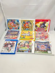 ☆ Nintendo/SONY 3DS/PSVita ゲームソフト 9点セット