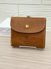 【未使用】Dakota ダコタ コラッジョ がま口二つ折り財布 本革 0030941 No.5246のサムネイル