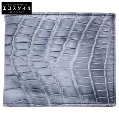 未使用級美品GANZOガンゾ三つ折り財布59145コンパクトレザーウォレット