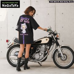 BBB-2445 XL ブレイブマン×ベティブープバイク 天竺ロンTEE - メルカリ