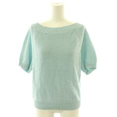 美品☆M'S GRACY エムズグレイシー 半袖サマーニット ショート丈 日本