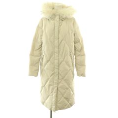 HM2803 超美品 ピンキーアンドダイアン 34 フード付き コート P&D 