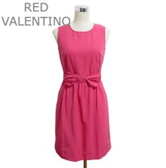 【Asuka】VALENTINO シアーノースリーブドレス レッド赤 VALENTINO シアーノースリーブドレス レッド赤 - メルカリ