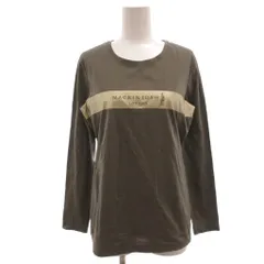 マッキントッシュ ロンドン MACKINTOSH LONDON Tシャツ 38 灰色 グレー 長袖 ラウンドネック ロゴプリント /SC ■GY06のサムネイル