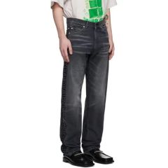 Martin rose patch wide leg jeans 23aw - メルカリ