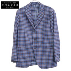 Belvest ベルベスト ネイビーホップサックジャケット 42 - メルカリ
