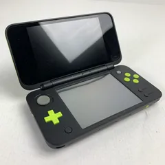 【中古品】 Newニンテンドー2DS LL ブラック×ライム(ETC) 本体のみ 上画面映らない箇所あり・タッチペン欠品 2DS レトロゲーム ゲームハード 【036-260524-io-03-fuz】のサムネイル