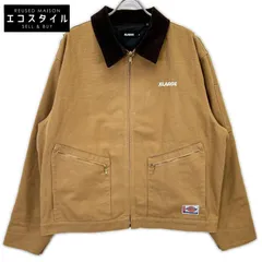 XLARGE　エクストララージ　×ディッキーズ ベージュ ワークジャケット　XL