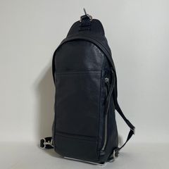 美品》TUMI ムラーノ ボディバッグ 本革 レザー 黒 68618JT - メルカリ
